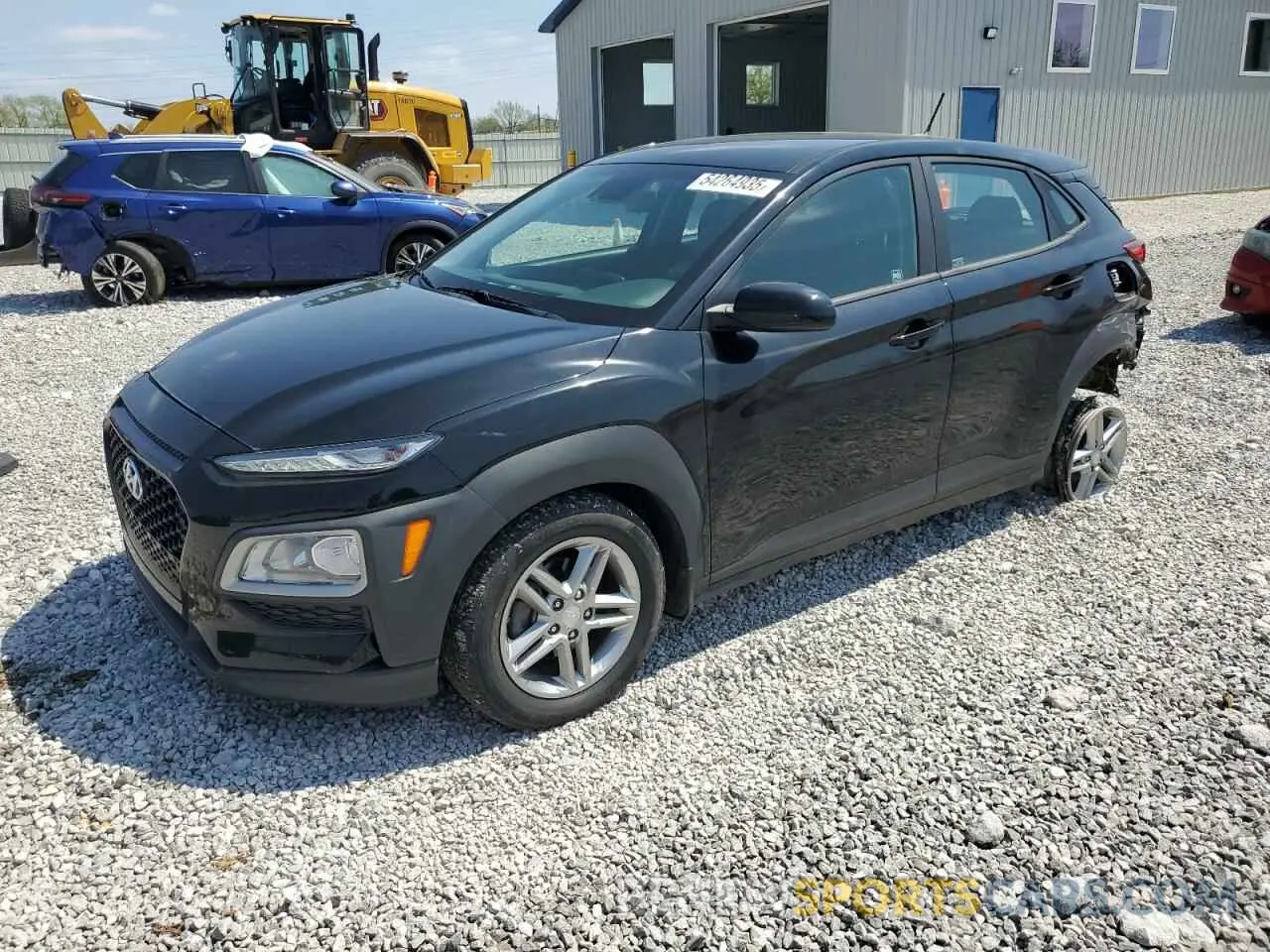 1 Photograph of a damaged car KM8K12AA6LU430973 HYUNDAI KONA 2020