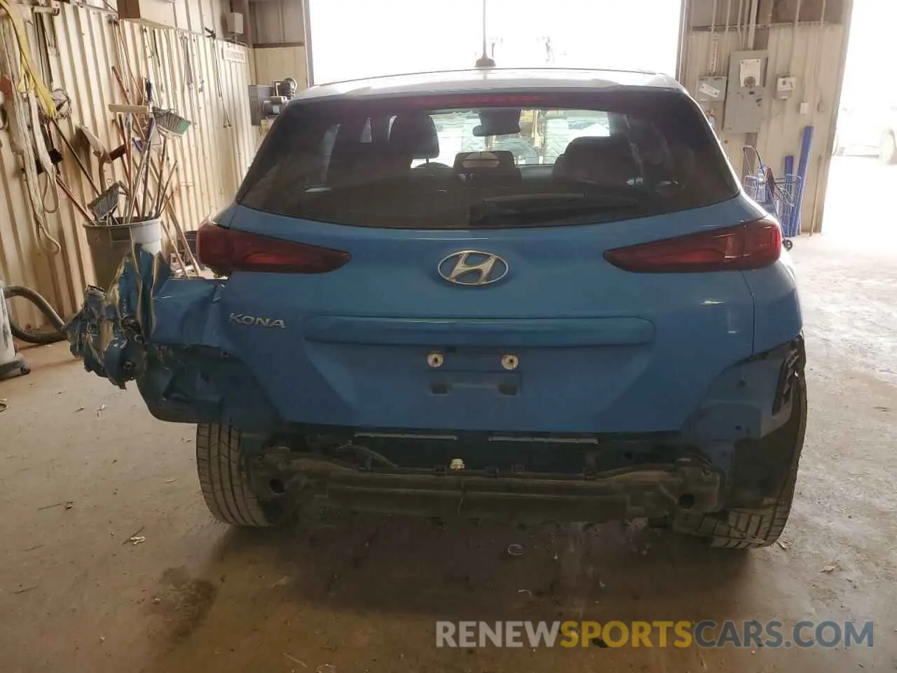 6 Photograph of a damaged car KM8K12AA6LU441097 HYUNDAI KONA 2020