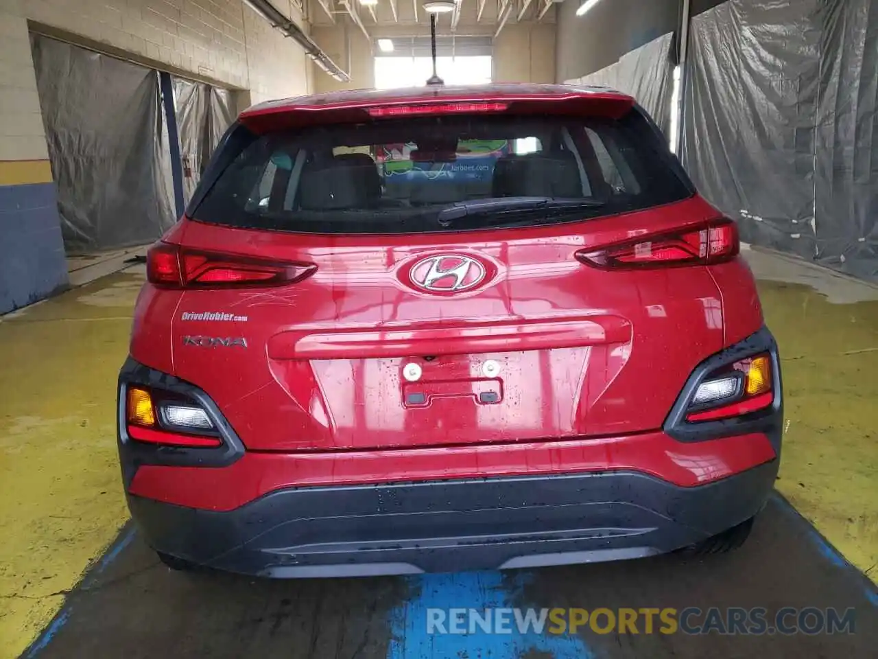 6 Photograph of a damaged car KM8K12AA6LU507244 HYUNDAI KONA 2020