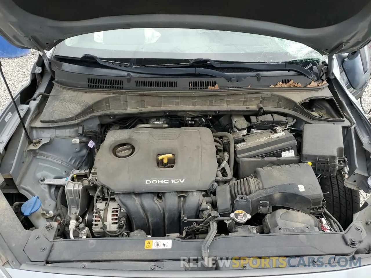 11 Photograph of a damaged car KM8K12AA6LU543614 HYUNDAI KONA 2020