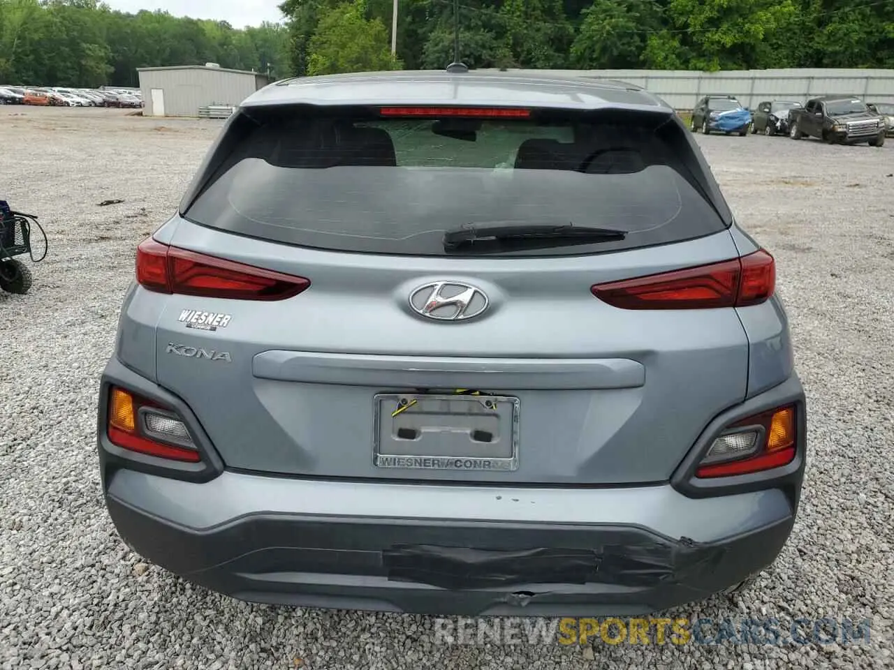 6 Photograph of a damaged car KM8K12AA6LU543614 HYUNDAI KONA 2020