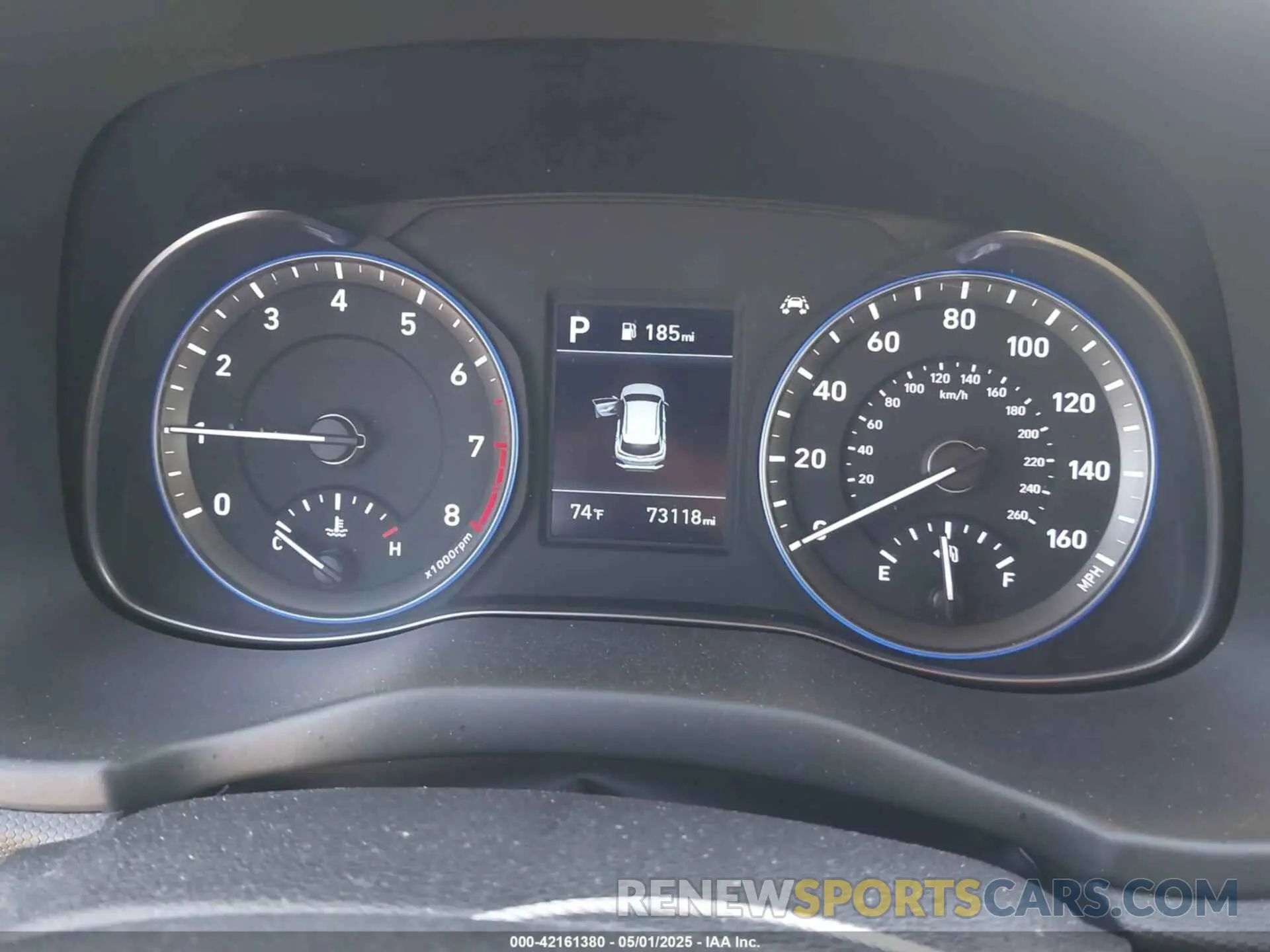 7 Photograph of a damaged car KM8K12AA7LU441738 HYUNDAI KONA 2020