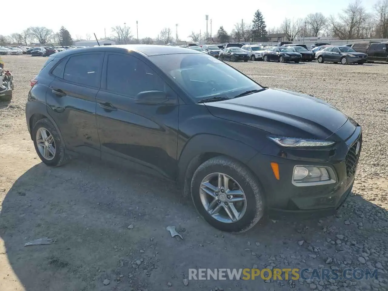 4 Photograph of a damaged car KM8K12AA8LU404276 HYUNDAI KONA 2020