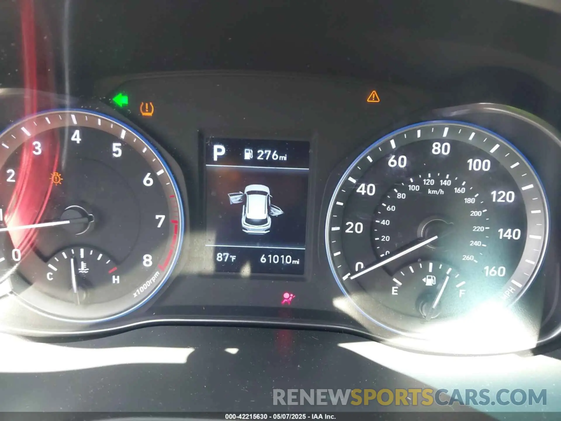 7 Photograph of a damaged car KM8K12AA8LU436094 HYUNDAI KONA 2020
