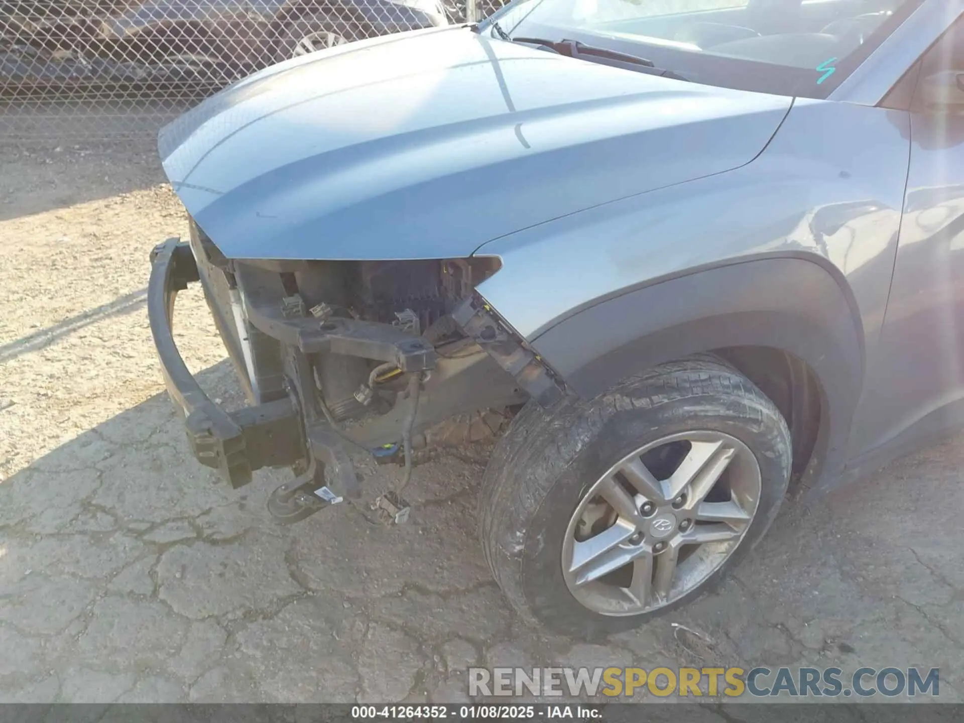 6 Photograph of a damaged car KM8K12AA8LU471301 HYUNDAI KONA 2020