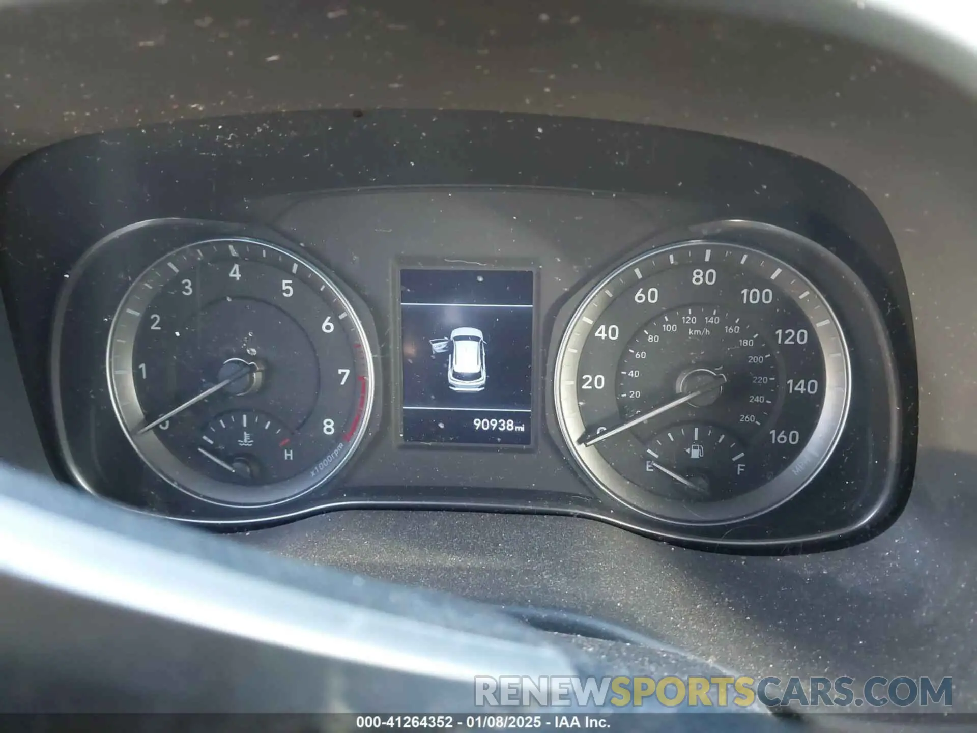 7 Photograph of a damaged car KM8K12AA8LU471301 HYUNDAI KONA 2020