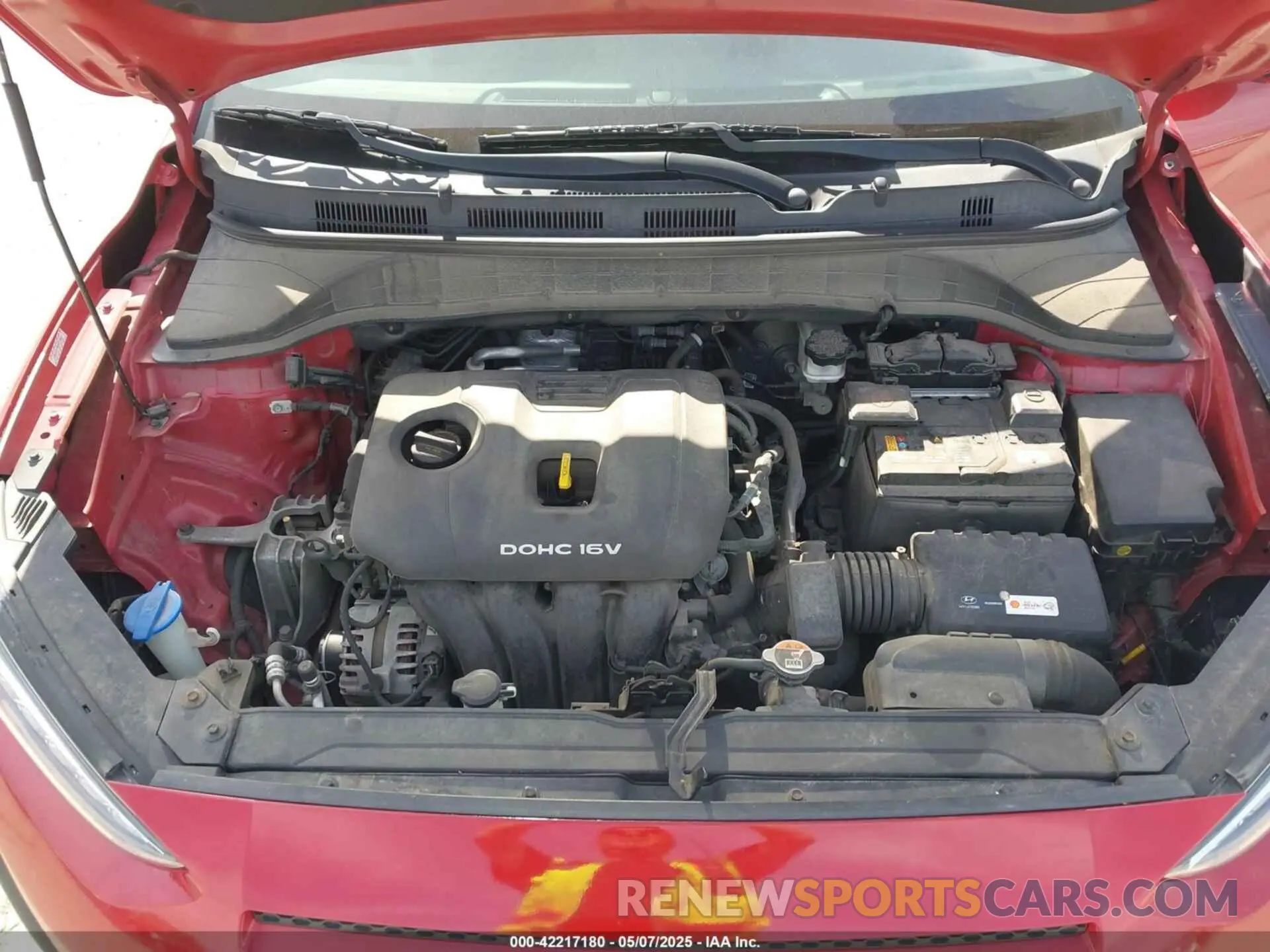 10 Photograph of a damaged car KM8K12AA8LU497087 HYUNDAI KONA 2020