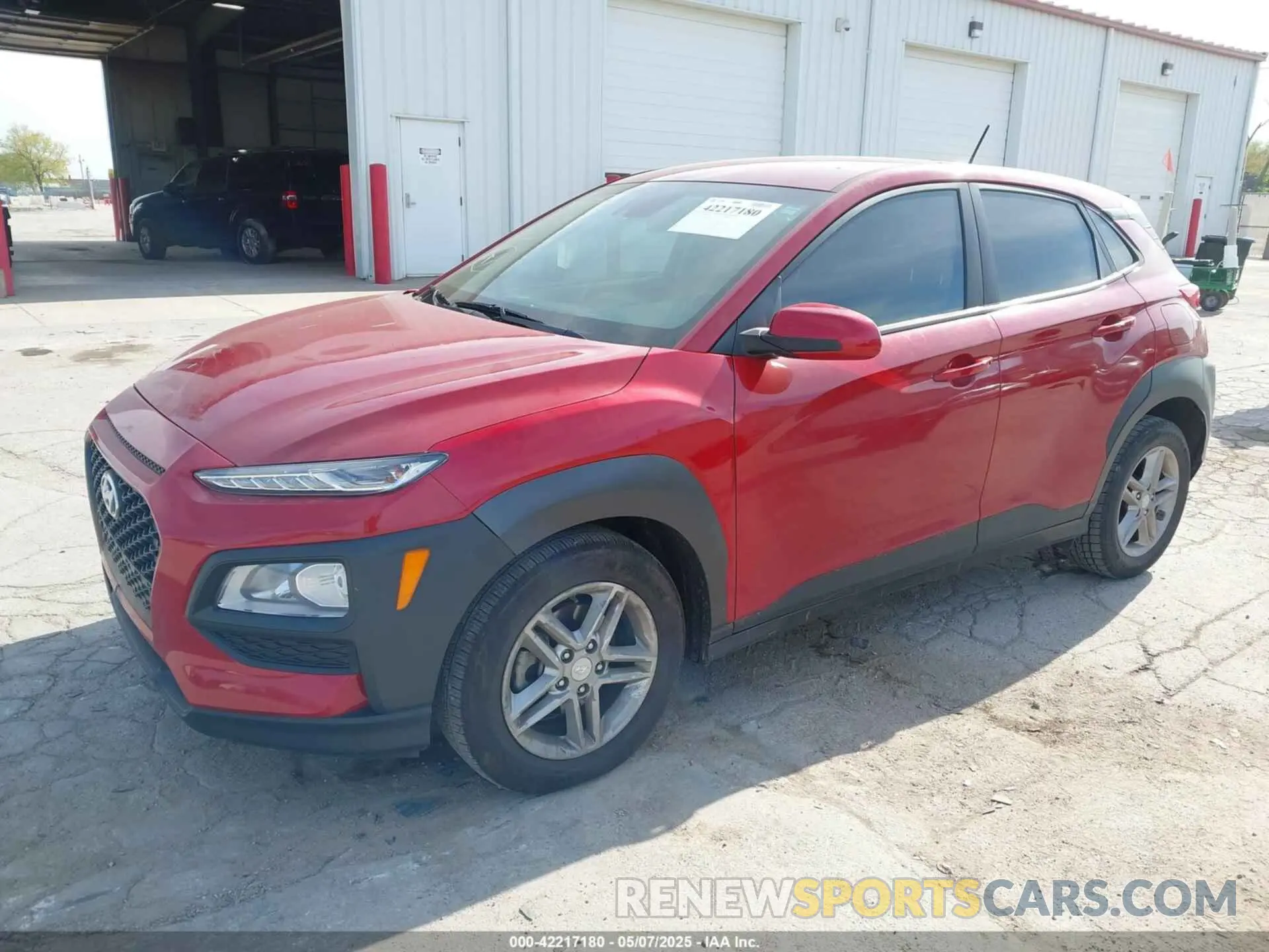2 Photograph of a damaged car KM8K12AA8LU497087 HYUNDAI KONA 2020
