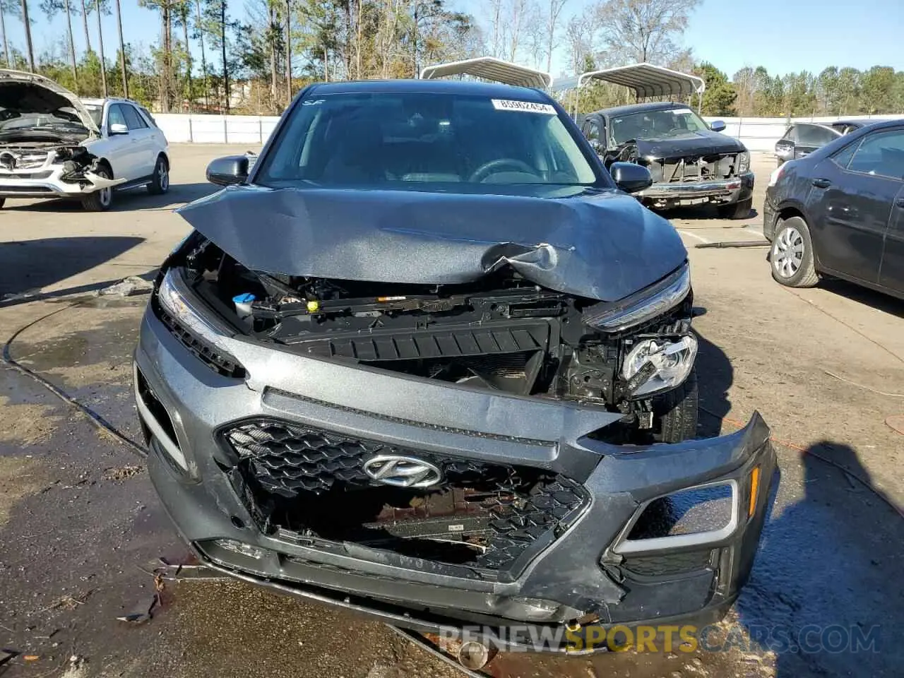 5 Photograph of a damaged car KM8K12AA8LU512882 HYUNDAI KONA 2020