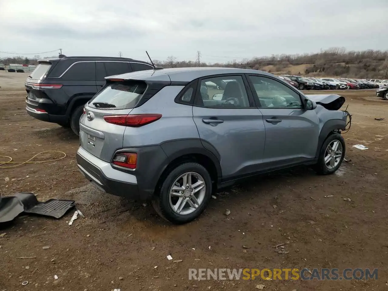 3 Photograph of a damaged car KM8K12AA8LU559216 HYUNDAI KONA 2020