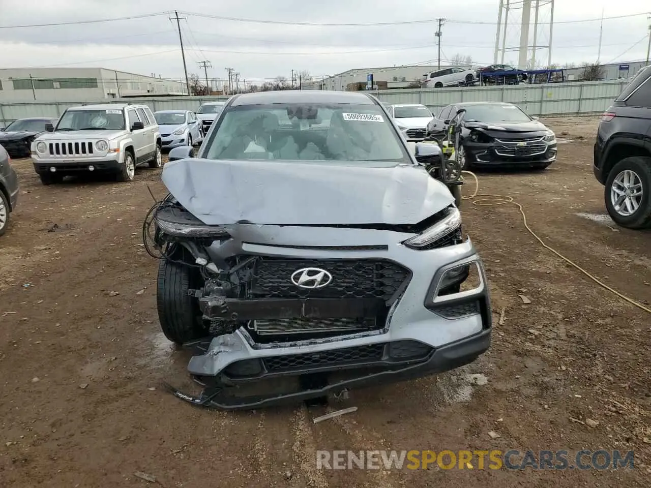 5 Photograph of a damaged car KM8K12AA8LU559216 HYUNDAI KONA 2020