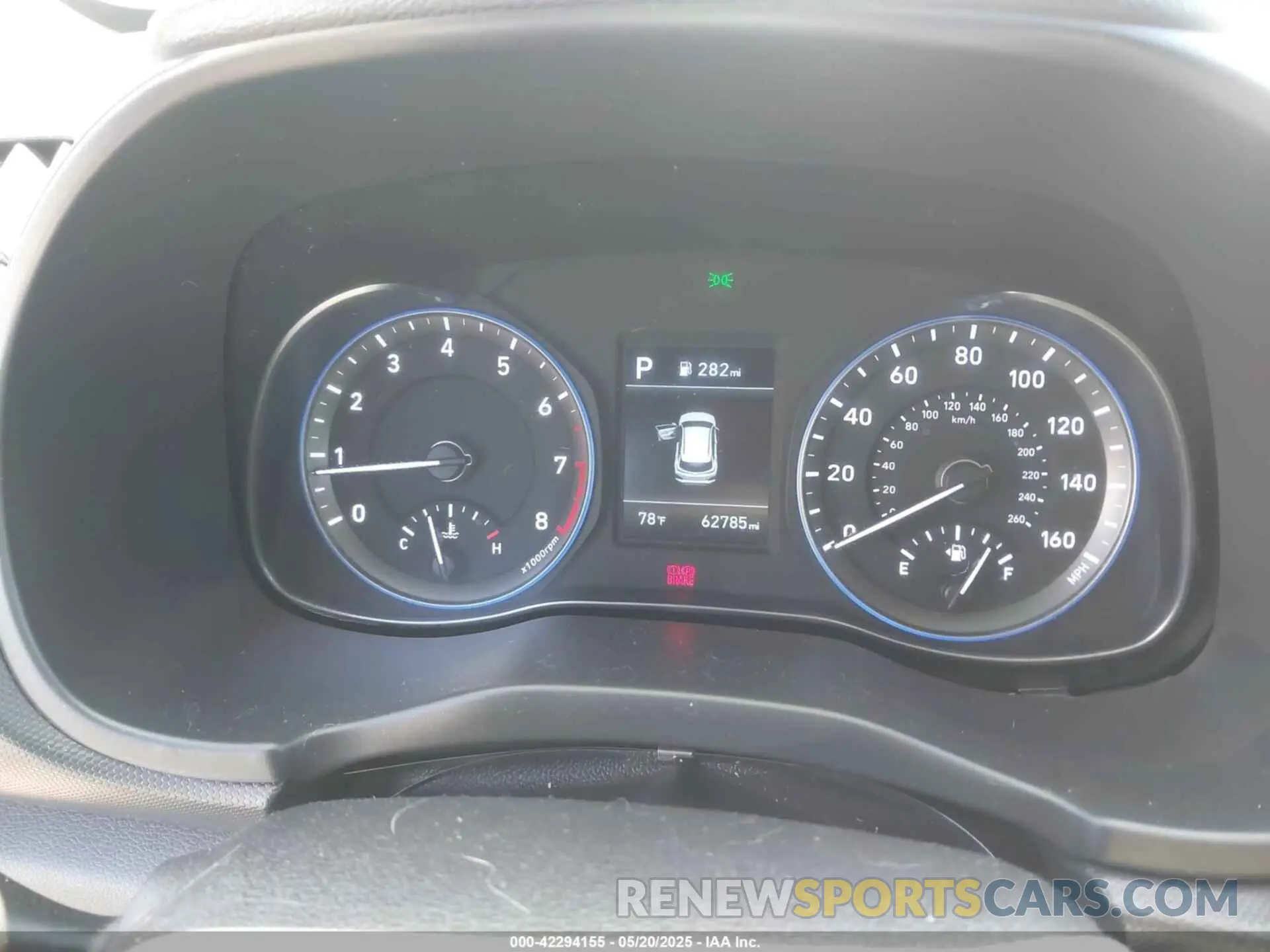 7 Photograph of a damaged car KM8K12AA8LU579434 HYUNDAI KONA 2020