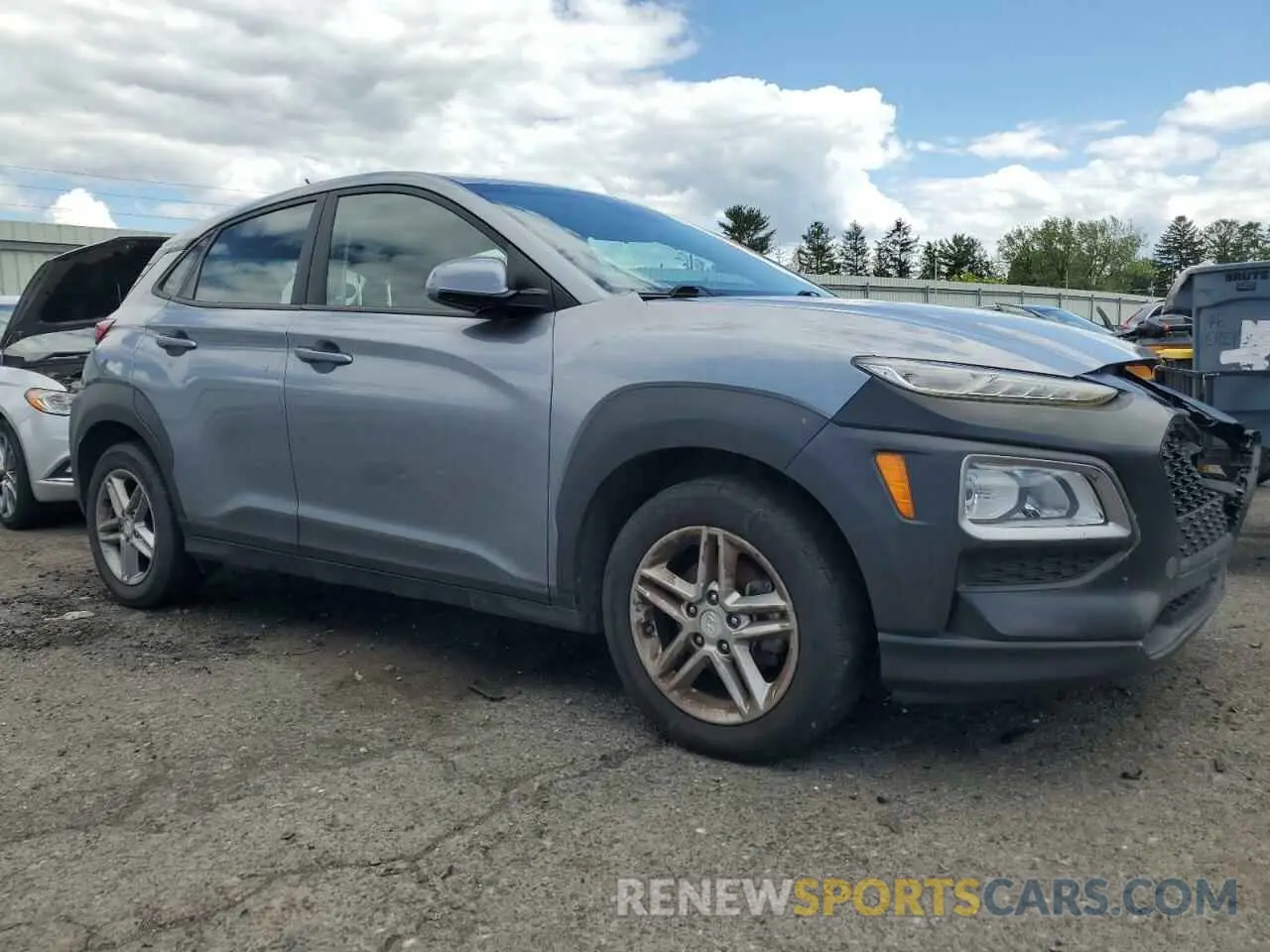 4 Photograph of a damaged car KM8K12AA9LU425816 HYUNDAI KONA 2020
