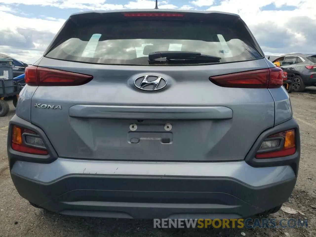 6 Photograph of a damaged car KM8K12AA9LU425816 HYUNDAI KONA 2020