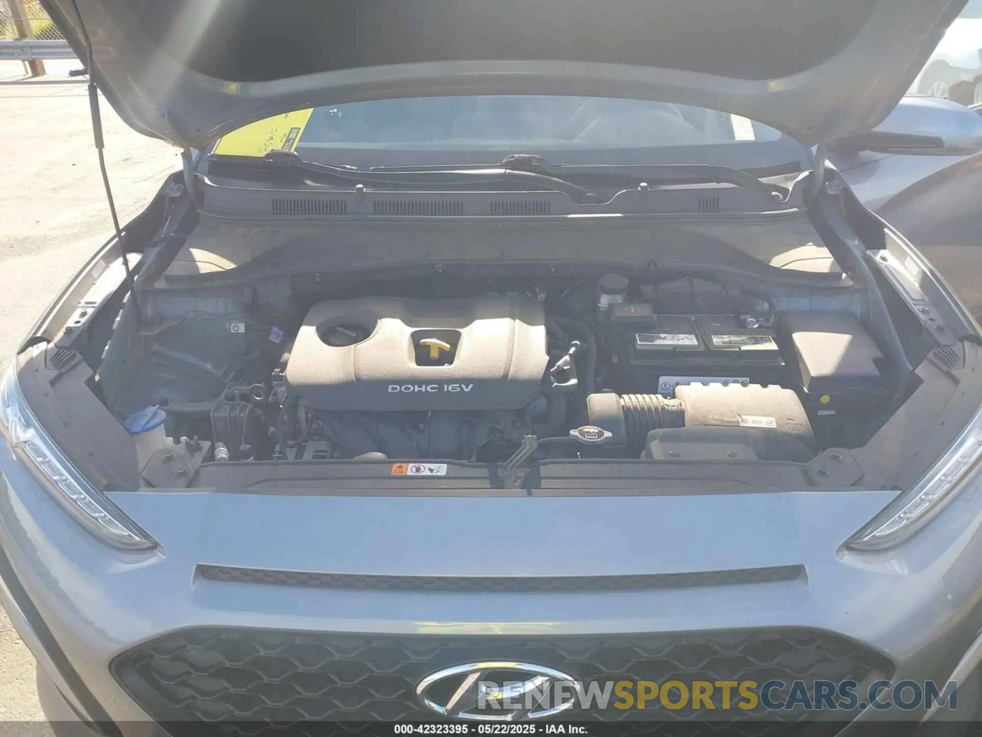 10 Photograph of a damaged car KM8K12AA9LU518187 HYUNDAI KONA 2020
