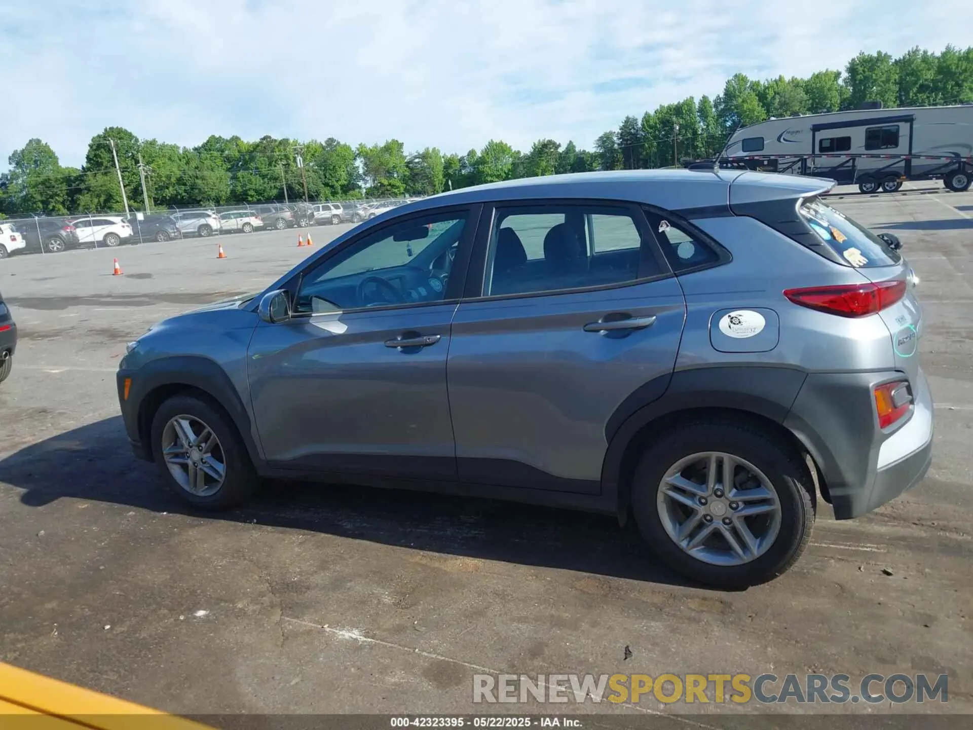 14 Photograph of a damaged car KM8K12AA9LU518187 HYUNDAI KONA 2020