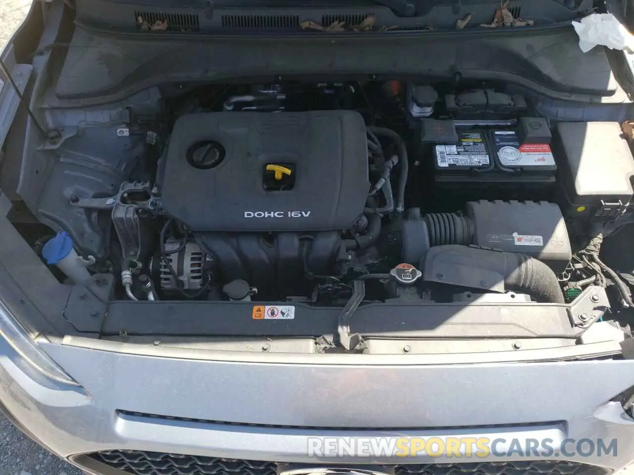 12 Photograph of a damaged car KM8K12AAXLU445430 HYUNDAI KONA 2020