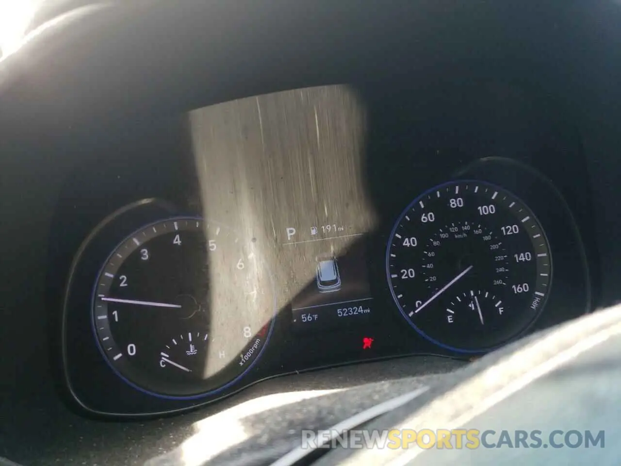 9 Photograph of a damaged car KM8K12AAXLU445430 HYUNDAI KONA 2020