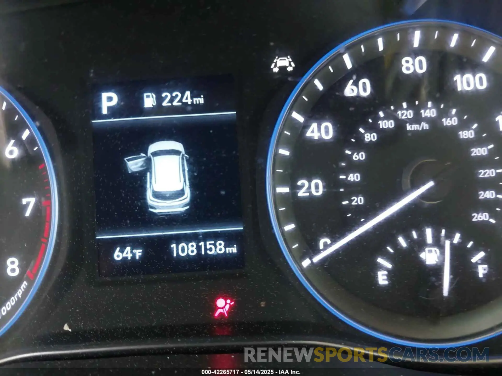 15 Photograph of a damaged car KM8K12AAXLU445542 HYUNDAI KONA 2020