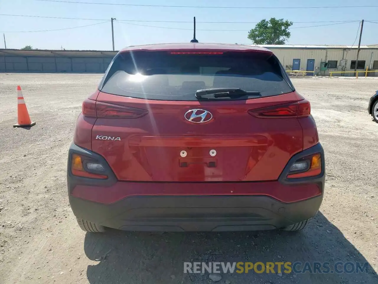 6 Photograph of a damaged car KM8K12AAXLU497110 HYUNDAI KONA 2020