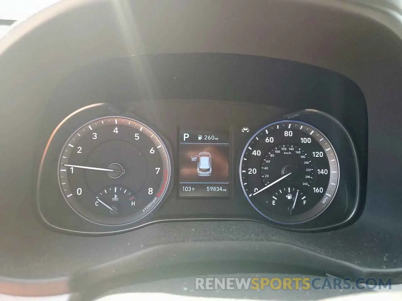 9 Photograph of a damaged car KM8K12AAXLU497110 HYUNDAI KONA 2020