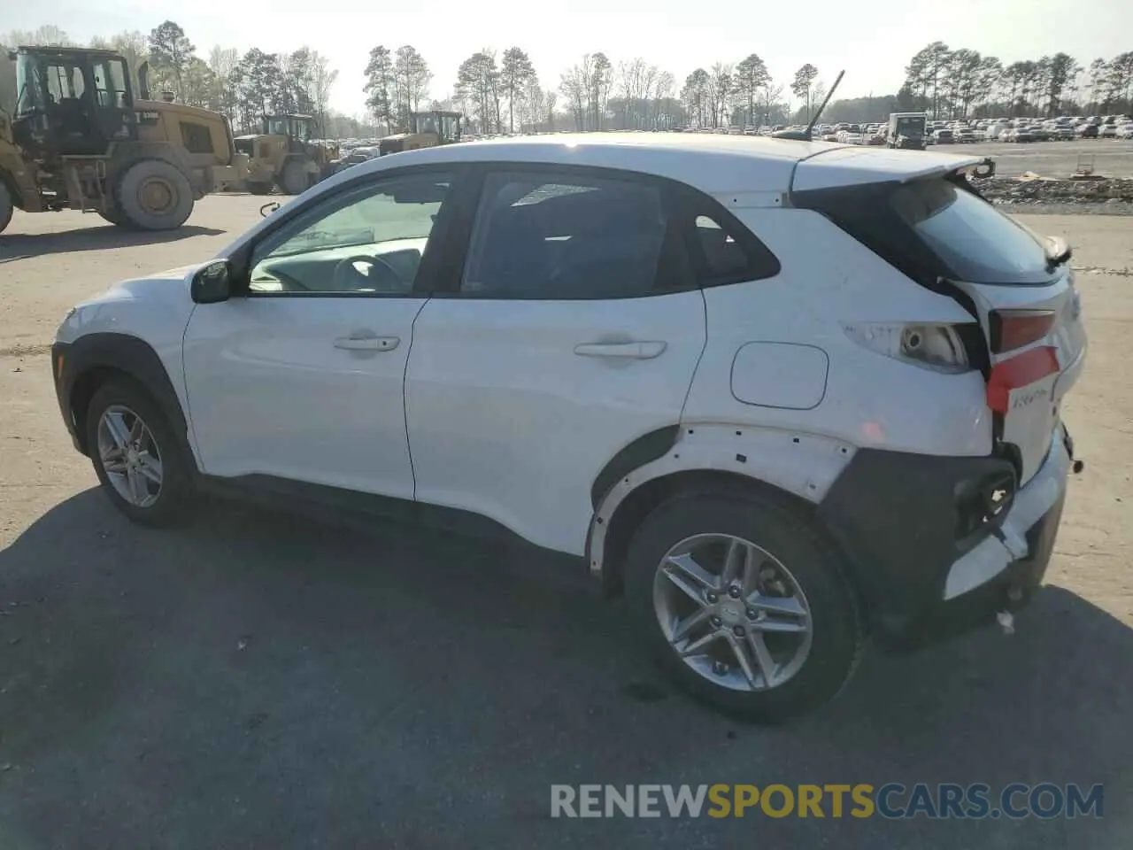 2 Photograph of a damaged car KM8K12AAXLU514617 HYUNDAI KONA 2020