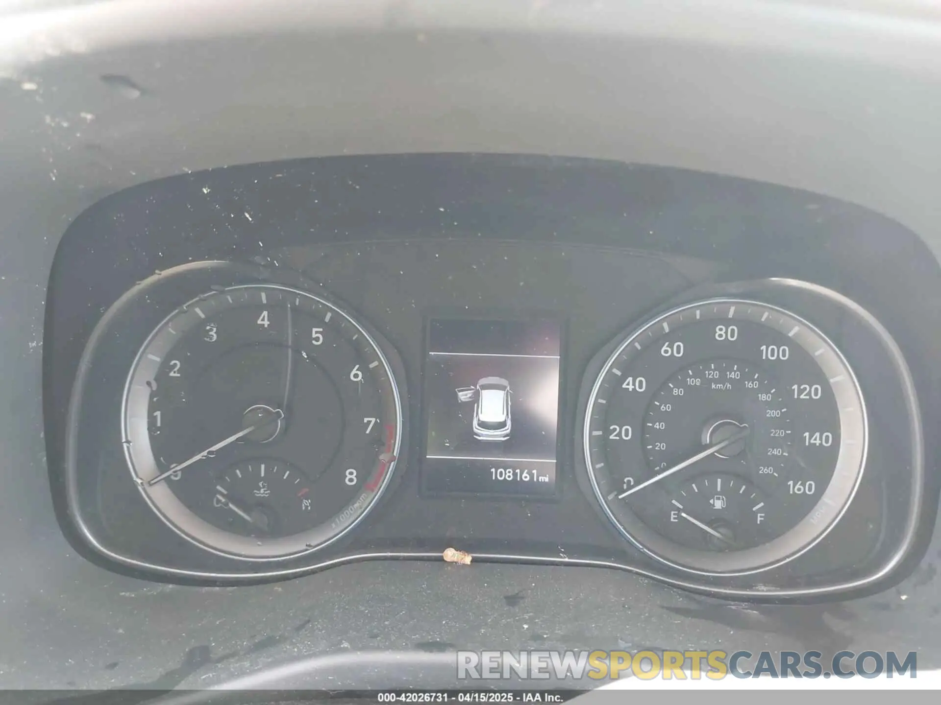 7 Photograph of a damaged car KM8K12AAXLU579435 HYUNDAI KONA 2020