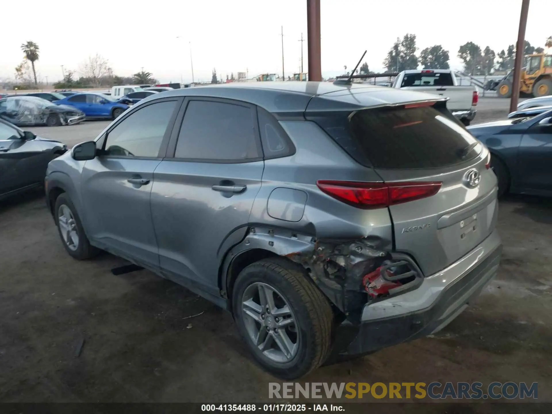 15 Photograph of a damaged car KM8K1CAA0LU474165 HYUNDAI KONA 2020