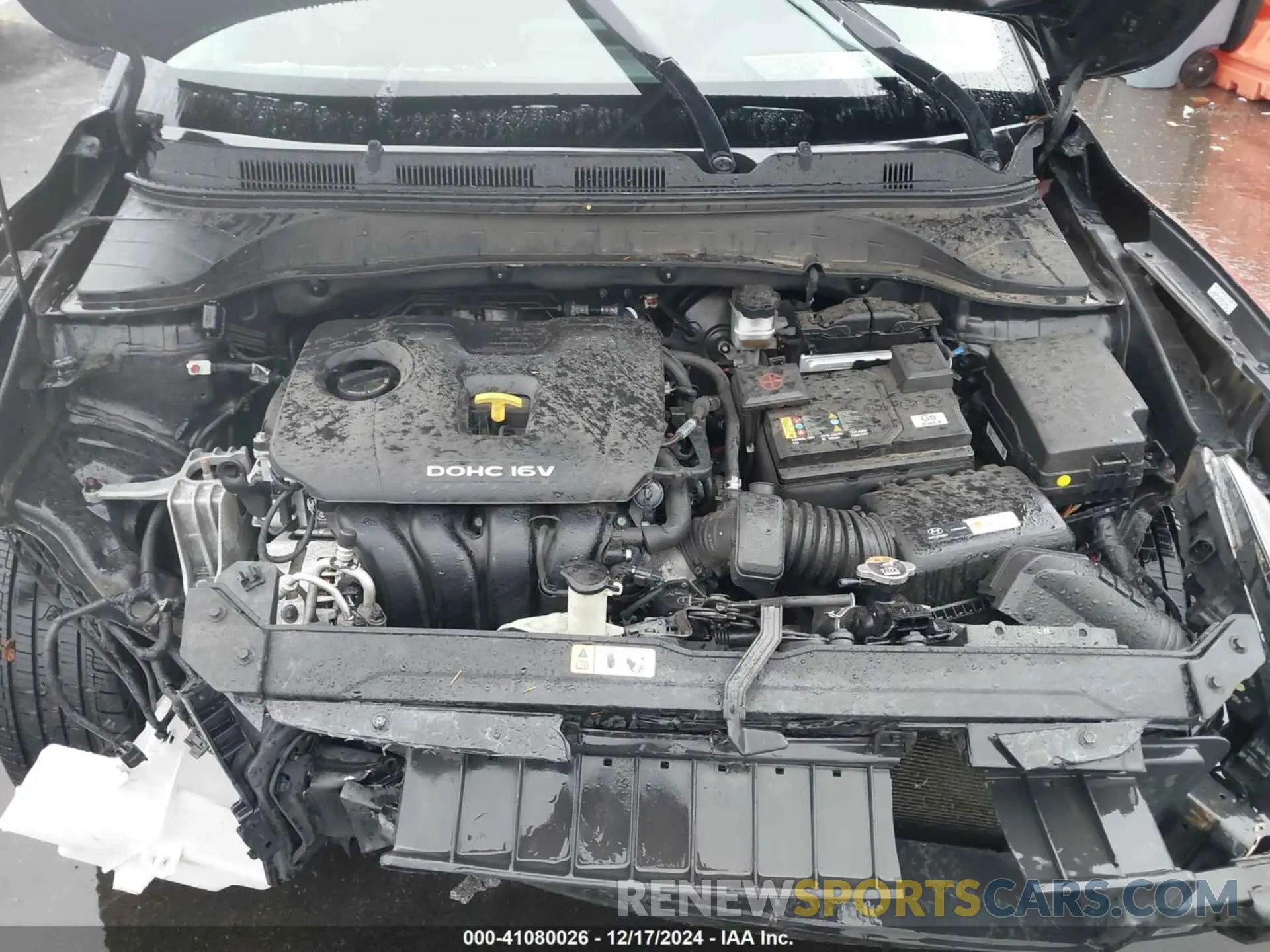 10 Photograph of a damaged car KM8K1CAA0LU493220 HYUNDAI KONA 2020