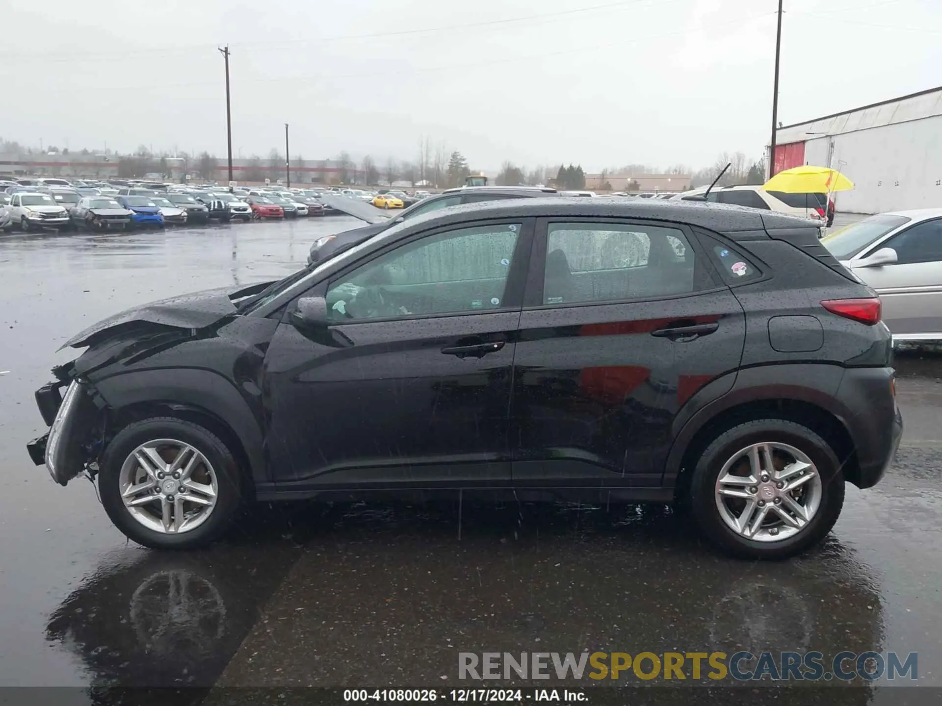 15 Photograph of a damaged car KM8K1CAA0LU493220 HYUNDAI KONA 2020