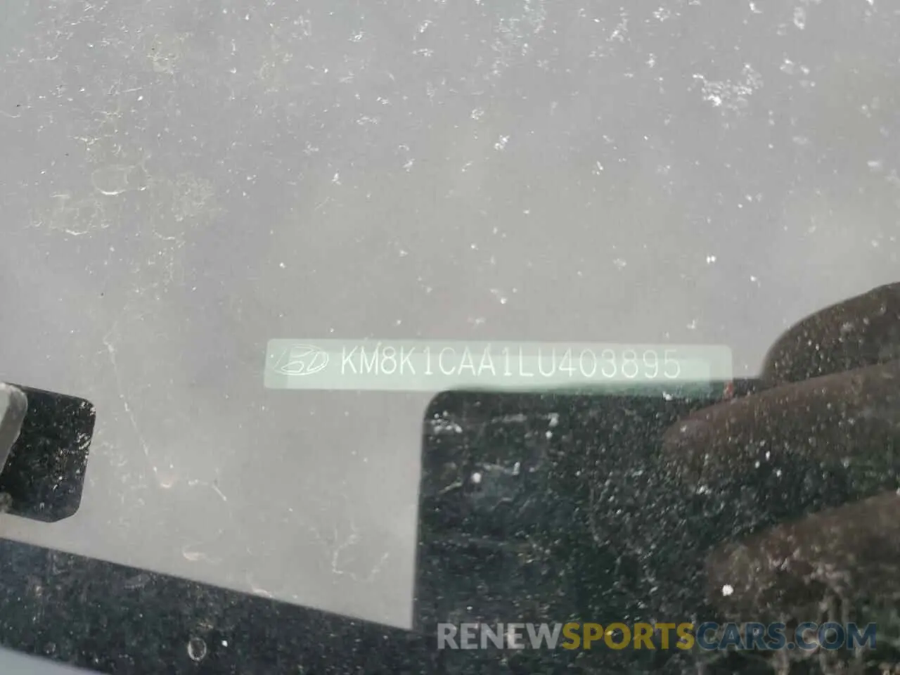 15 Photograph of a damaged car KM8K1CAA1LU403895 HYUNDAI KONA 2020