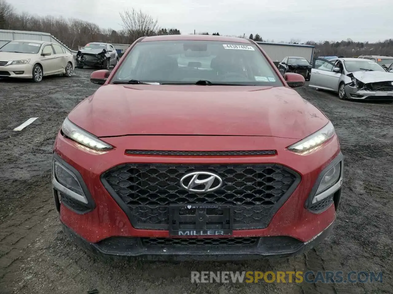 5 Photograph of a damaged car KM8K1CAA1LU403895 HYUNDAI KONA 2020