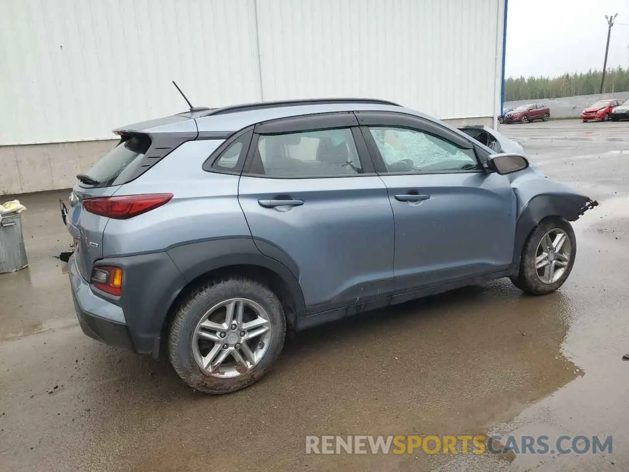3 Photograph of a damaged car KM8K1CAA1LU404318 HYUNDAI KONA 2020