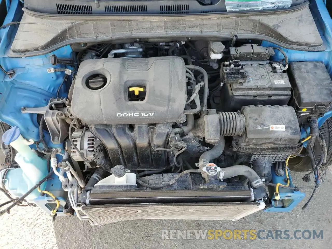 11 Photograph of a damaged car KM8K1CAA2LU480257 HYUNDAI KONA 2020