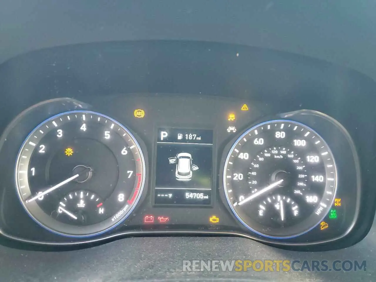 9 Photograph of a damaged car KM8K1CAA2LU480257 HYUNDAI KONA 2020