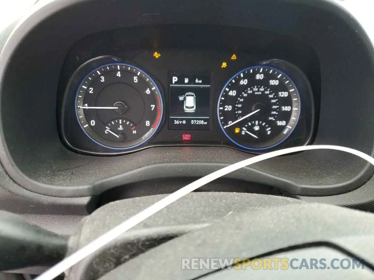 9 Photograph of a damaged car KM8K1CAA2LU493820 HYUNDAI KONA 2020