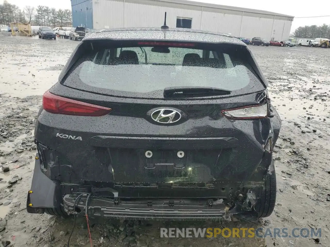 6 Photograph of a damaged car KM8K1CAA2LU555216 HYUNDAI KONA 2020