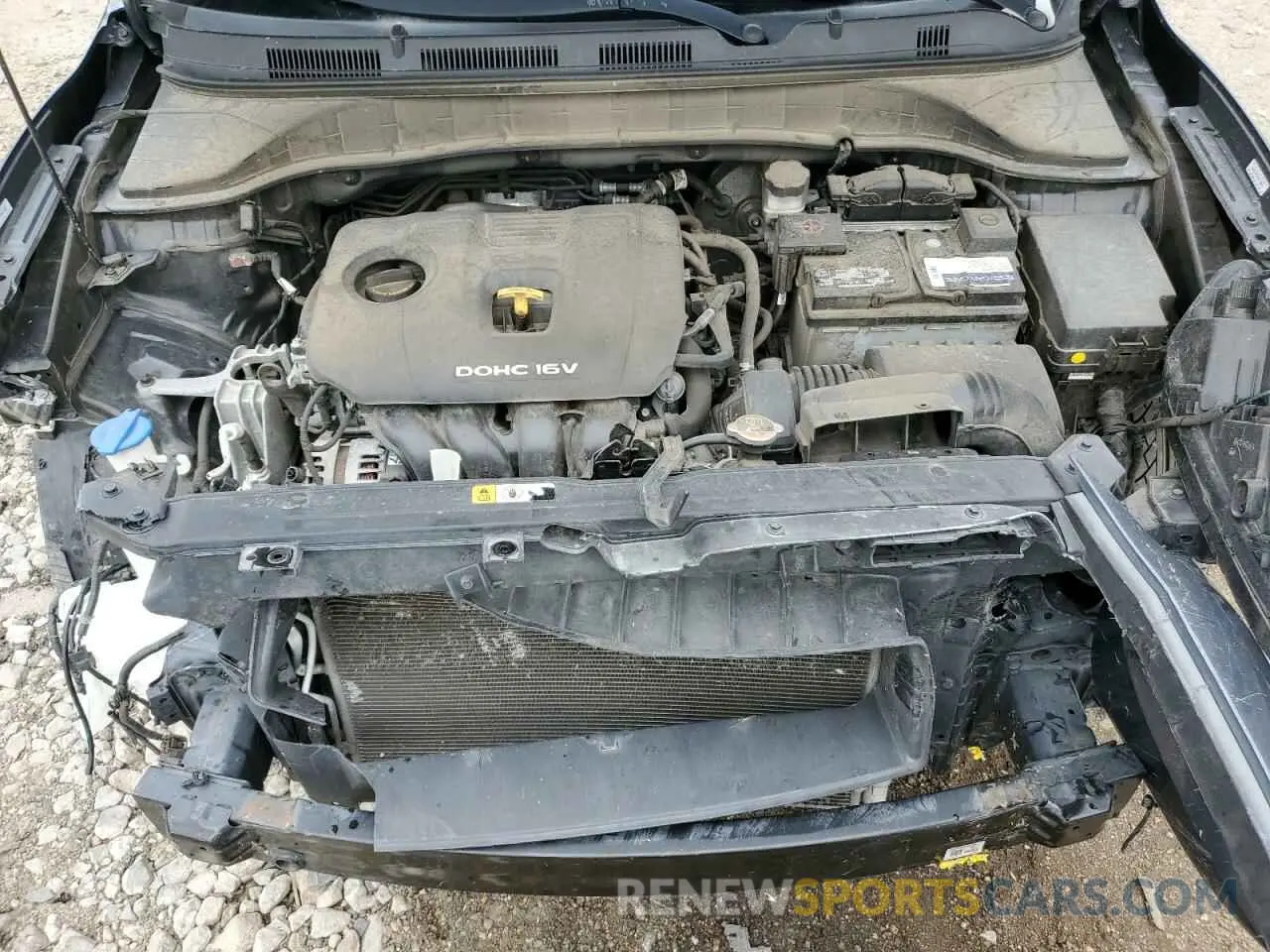 12 Photograph of a damaged car KM8K1CAA4LU415099 HYUNDAI KONA 2020