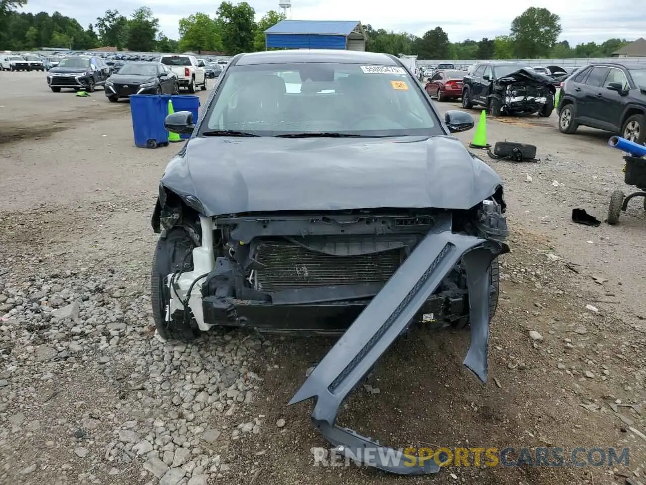 5 Photograph of a damaged car KM8K1CAA4LU415099 HYUNDAI KONA 2020