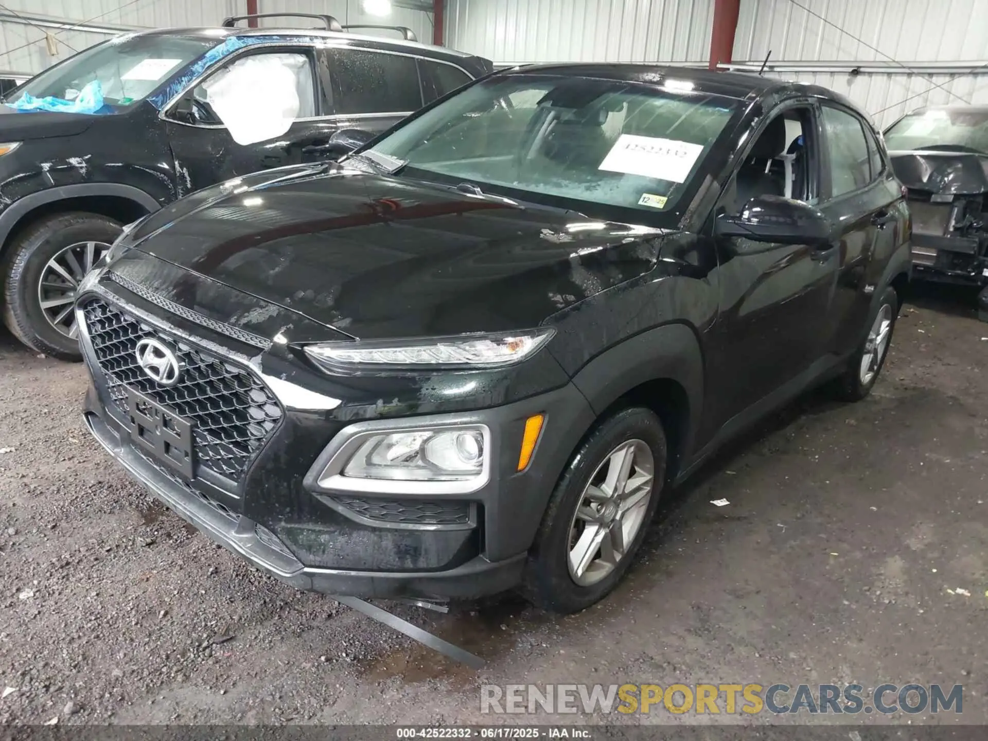 2 Photograph of a damaged car KM8K1CAA5LU416052 HYUNDAI KONA 2020