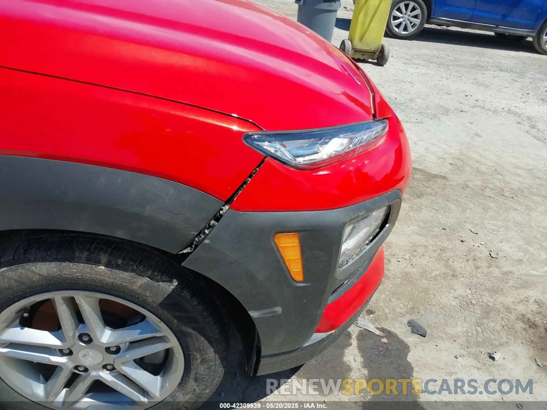 6 Photograph of a damaged car KM8K1CAA6LU486059 HYUNDAI KONA 2020