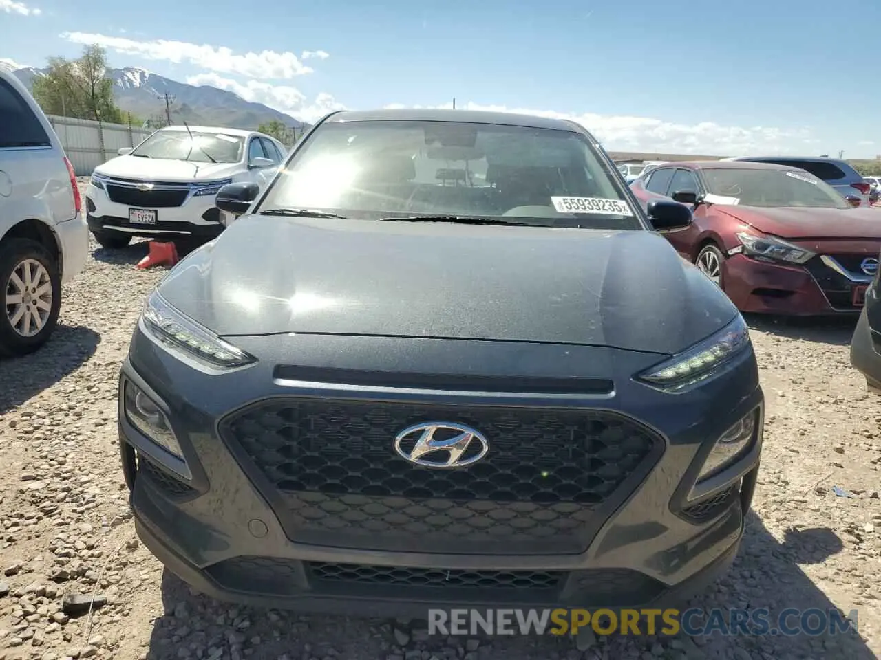 5 Photograph of a damaged car KM8K1CAA6LU494162 HYUNDAI KONA 2020