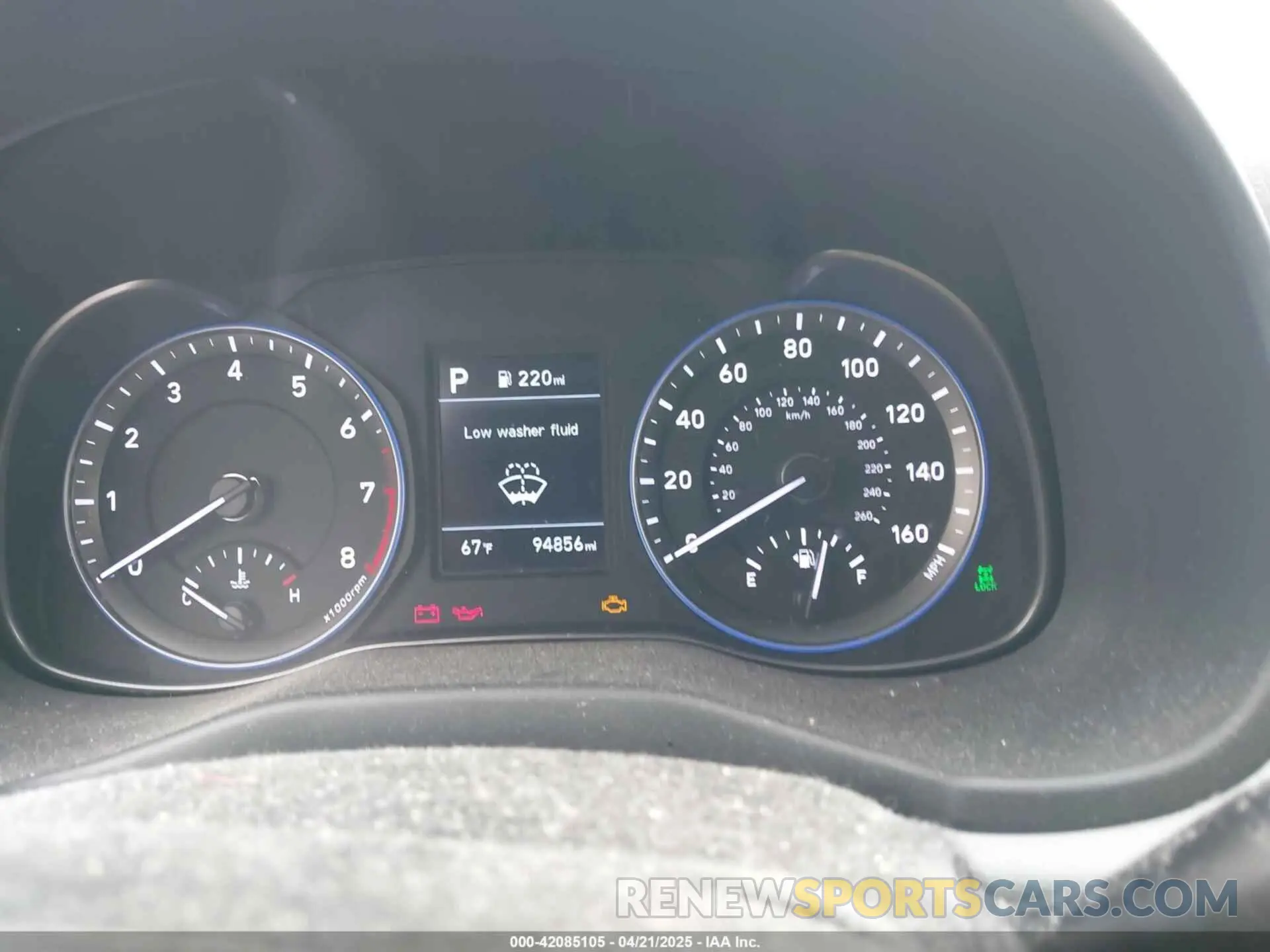 7 Photograph of a damaged car KM8K1CAA6LU527502 HYUNDAI KONA 2020