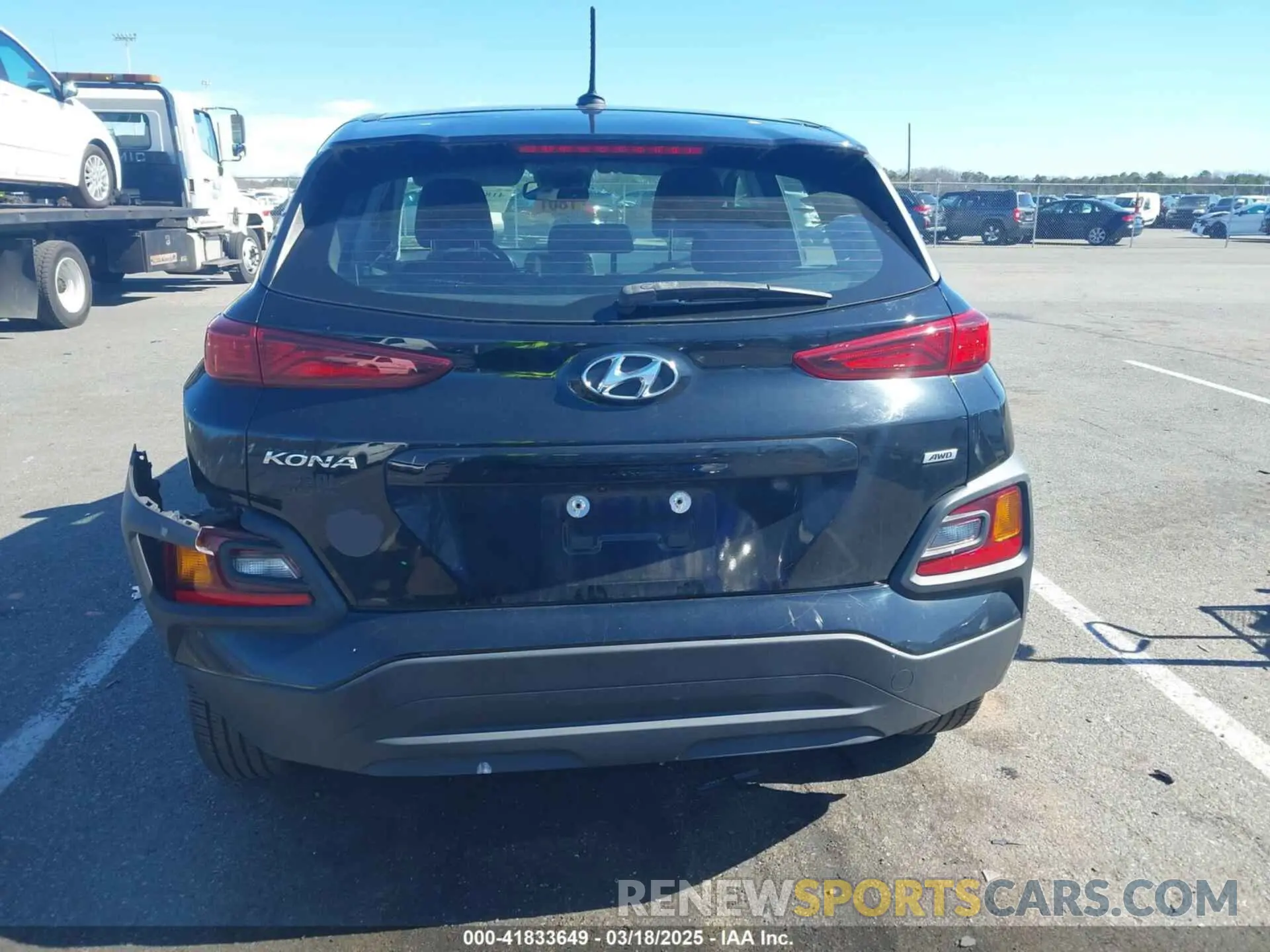 16 Photograph of a damaged car KM8K1CAA7LU488743 HYUNDAI KONA 2020