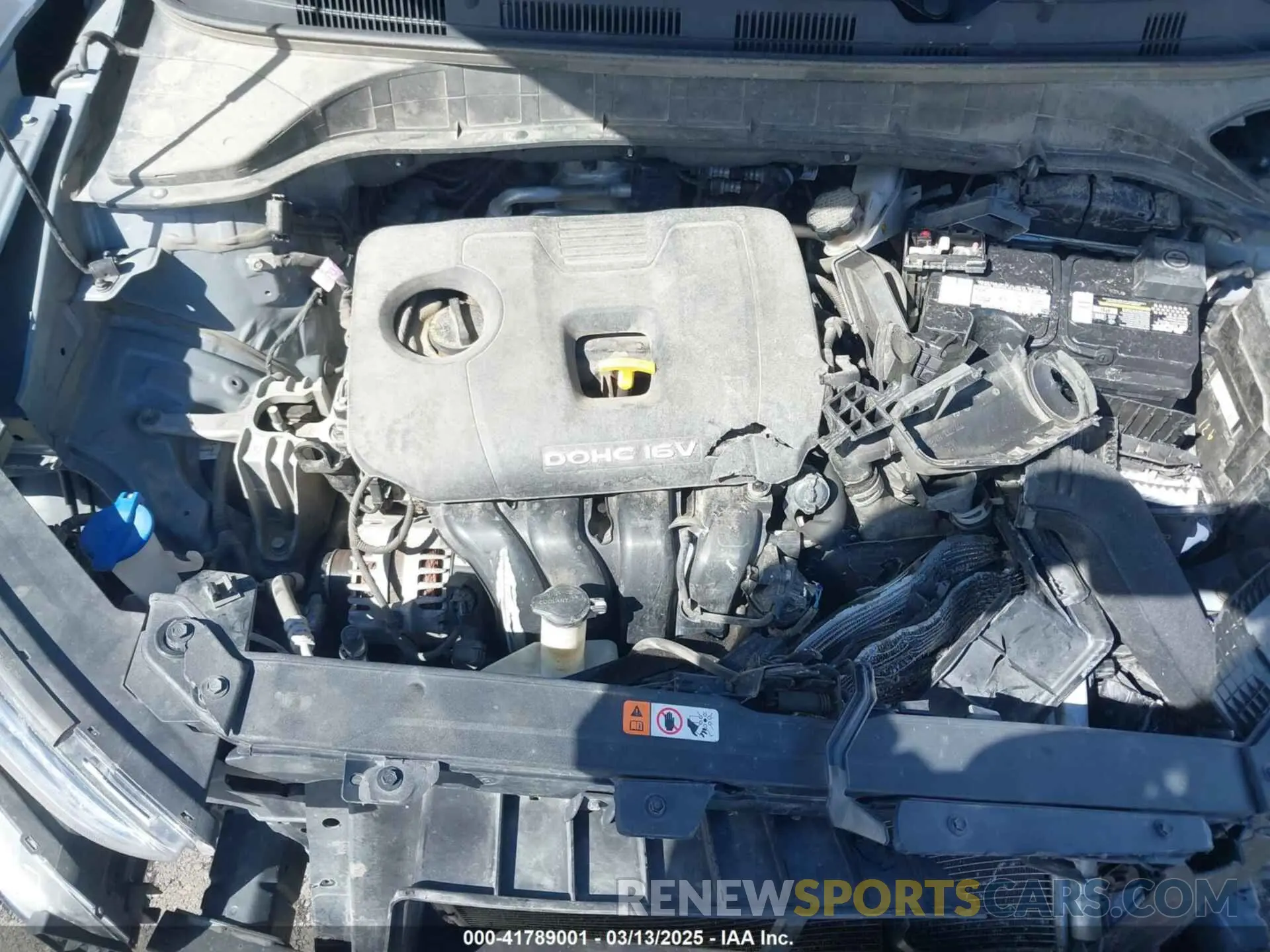 10 Photograph of a damaged car KM8K1CAA7LU591838 HYUNDAI KONA 2020