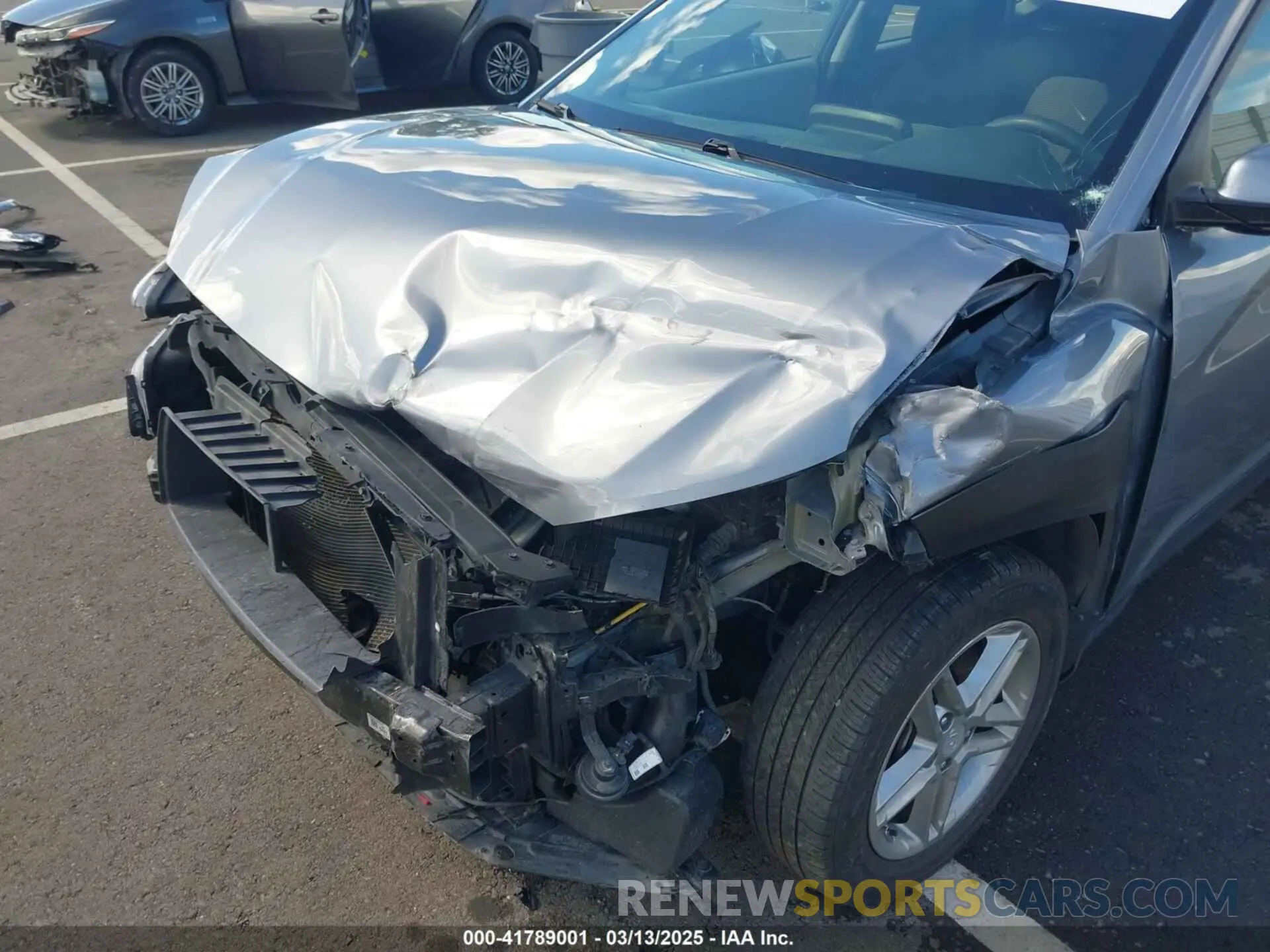 6 Photograph of a damaged car KM8K1CAA7LU591838 HYUNDAI KONA 2020