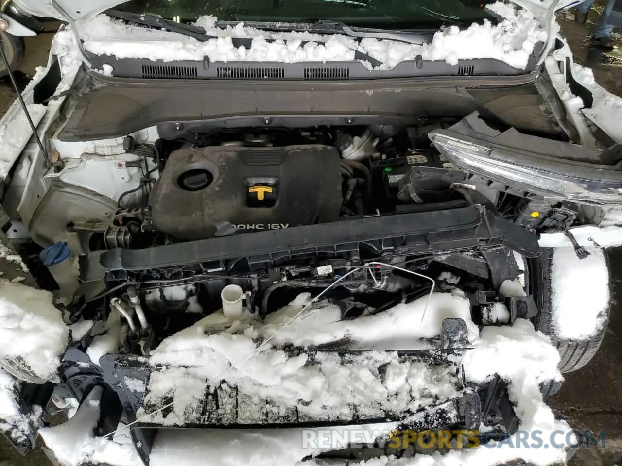 13 Photograph of a damaged car KM8K1CAA8LU399263 HYUNDAI KONA 2020