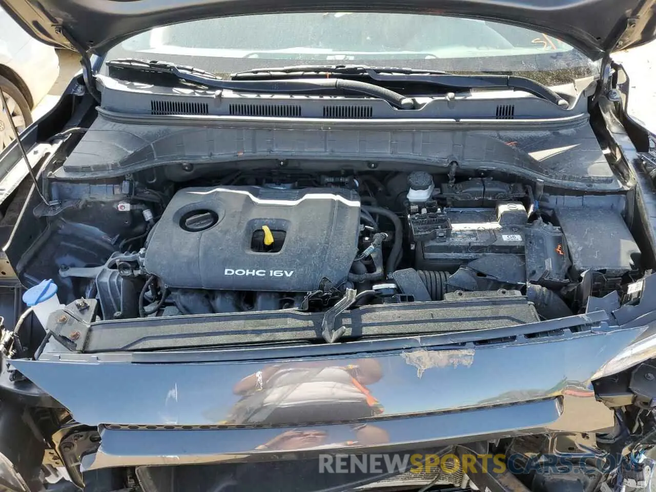 12 Photograph of a damaged car KM8K1CAA8LU427983 HYUNDAI KONA 2020