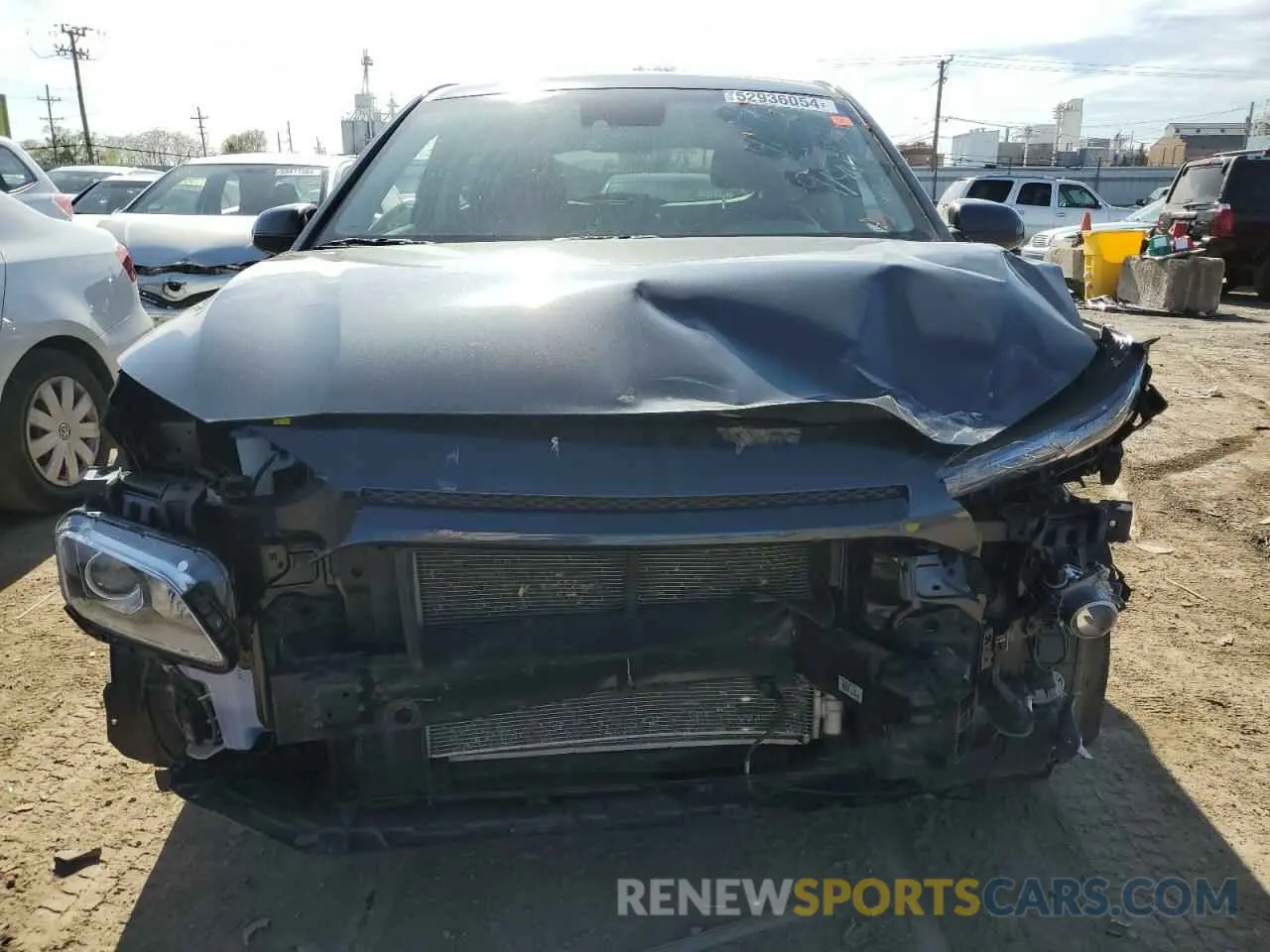 5 Photograph of a damaged car KM8K1CAA8LU427983 HYUNDAI KONA 2020