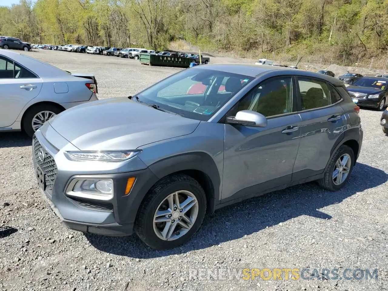 1 Photograph of a damaged car KM8K1CAA8LU466816 HYUNDAI KONA 2020